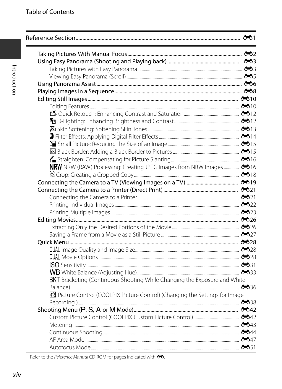 Nikon P7700 User Manual | Page 16 / 156