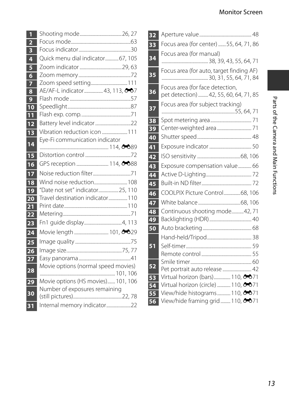 Nikon P7700 User Manual | Page 31 / 156