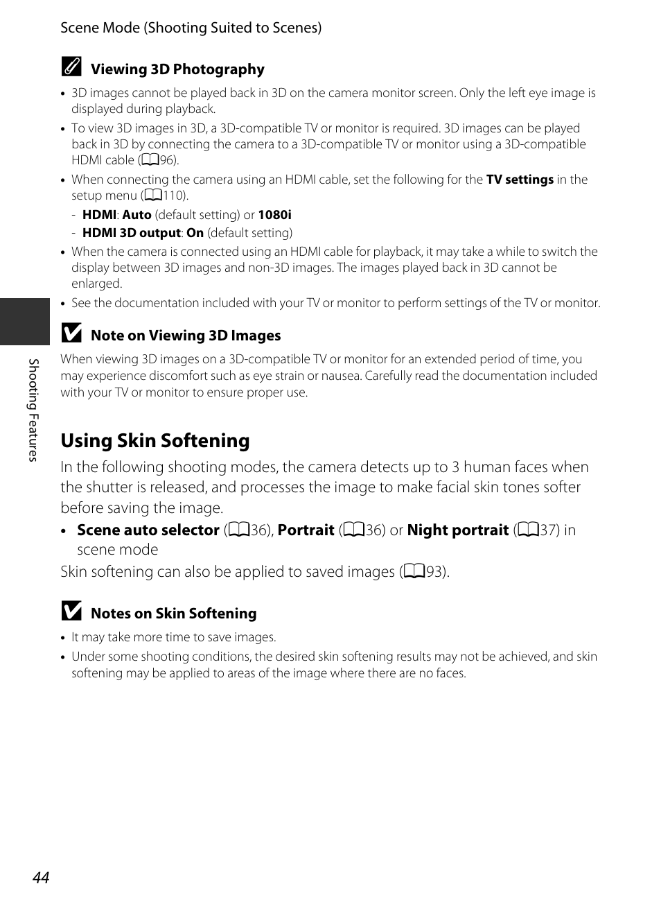 Using skin softening | Nikon P7700 User Manual | Page 62 / 156