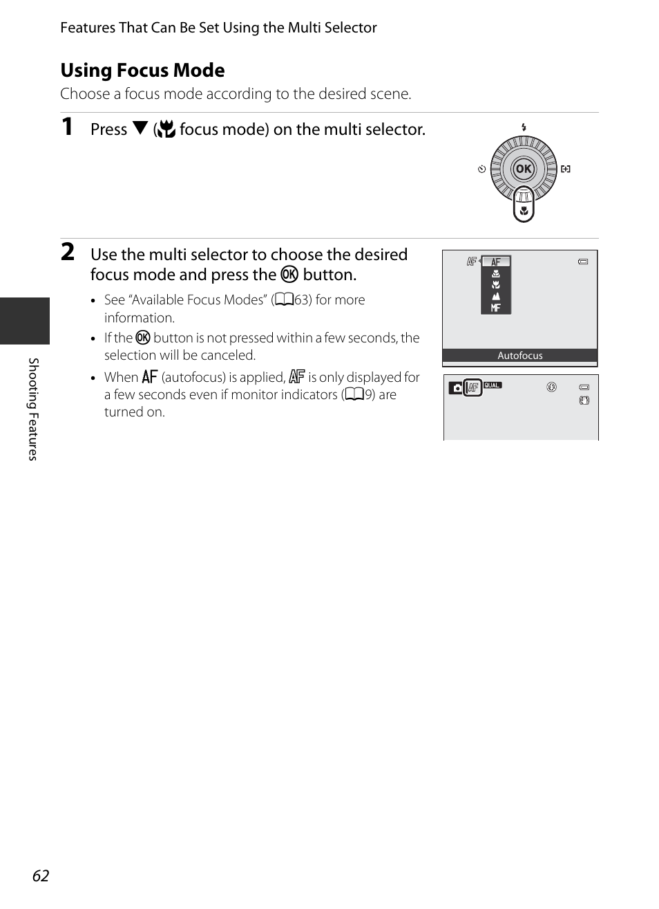 Using focus mode | Nikon P7700 User Manual | Page 80 / 156