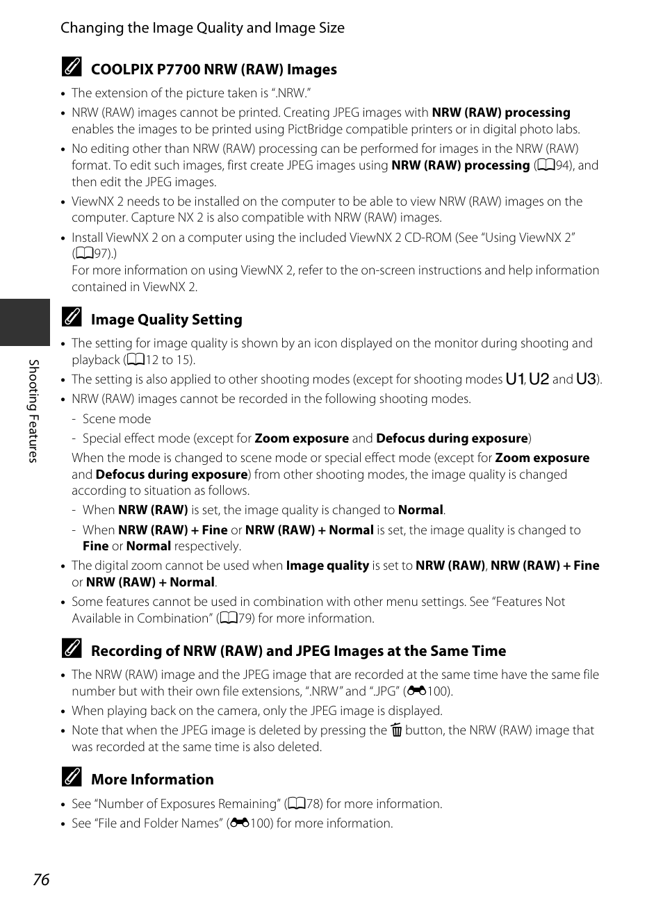 Nikon P7700 User Manual | Page 94 / 156