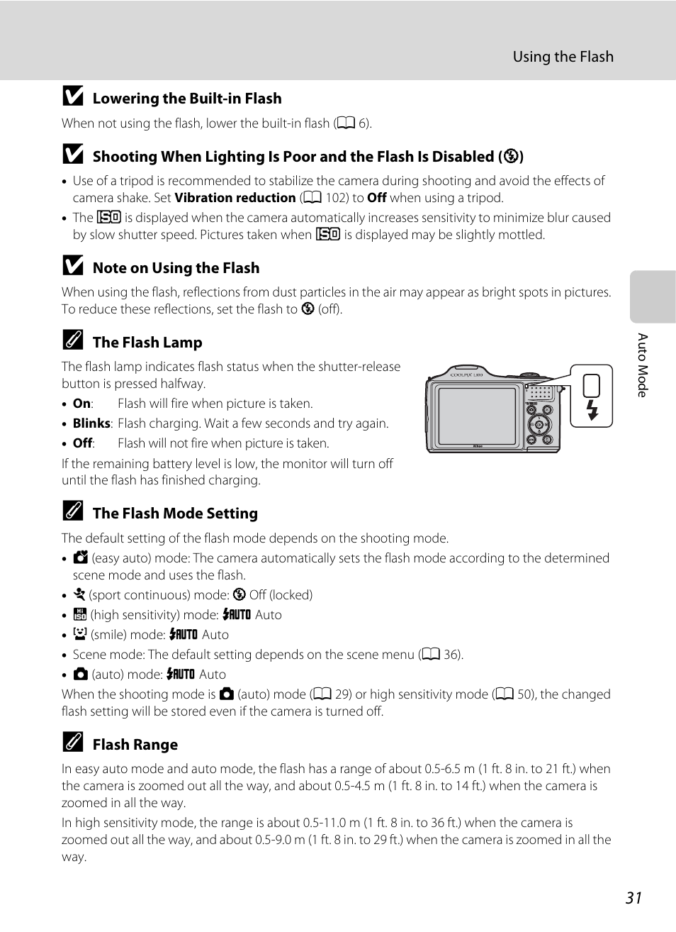 Nikon L100 User Manual | Page 43 / 148