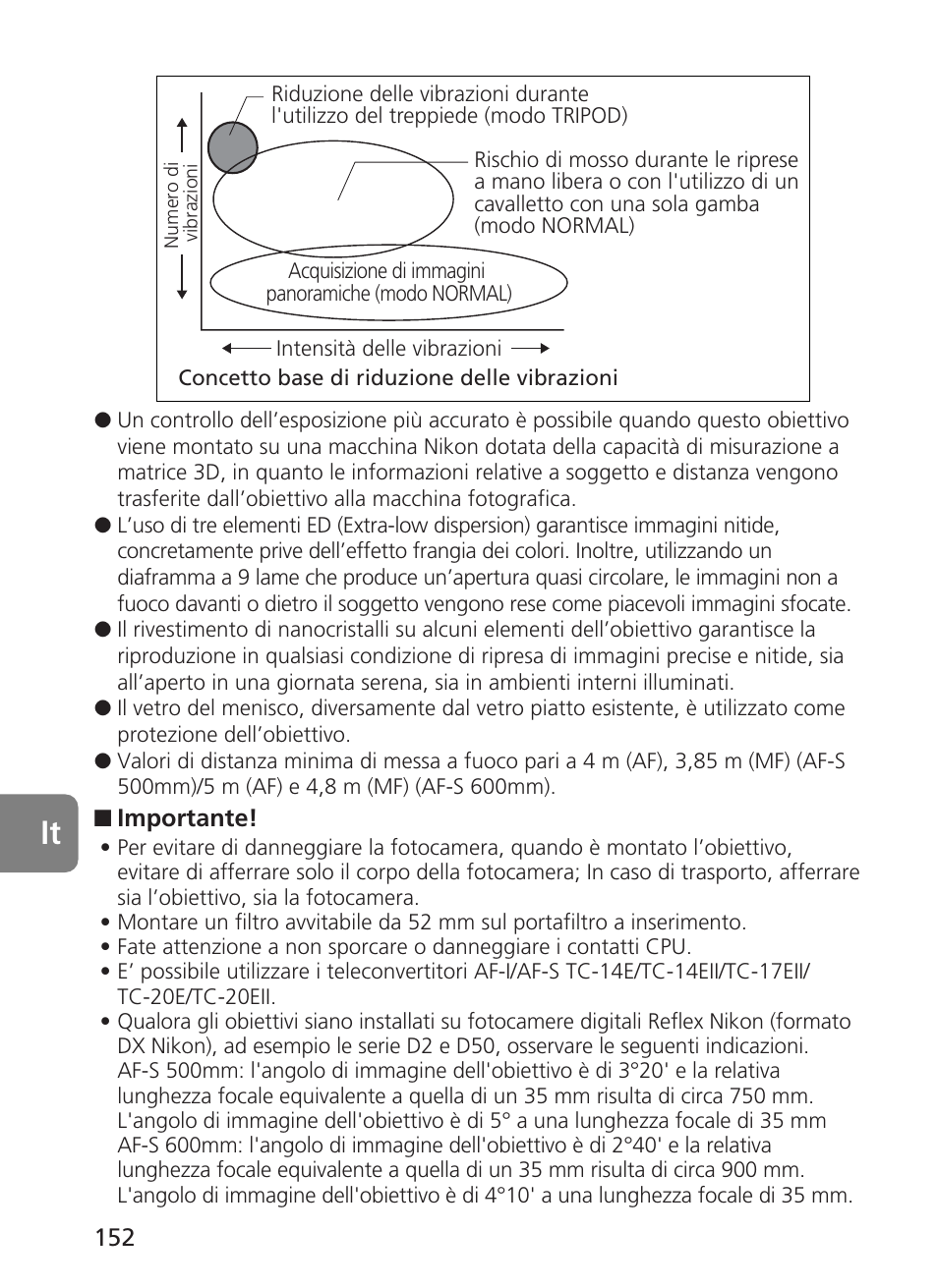Nikon AF-S VR 500mm f-4G ED - AF-S VR 600mm f-4G ED User Manual | Page 152 / 224