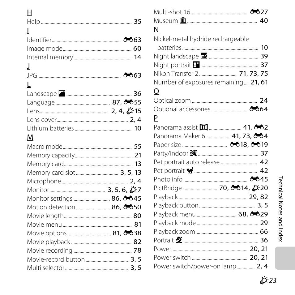 Nikon L25 - L26 User Manual | Page 199 / 204