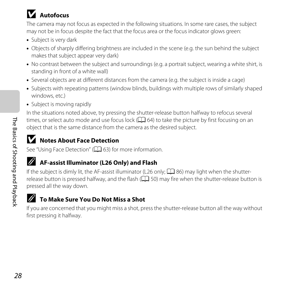 Nikon L25 - L26 User Manual | Page 48 / 204