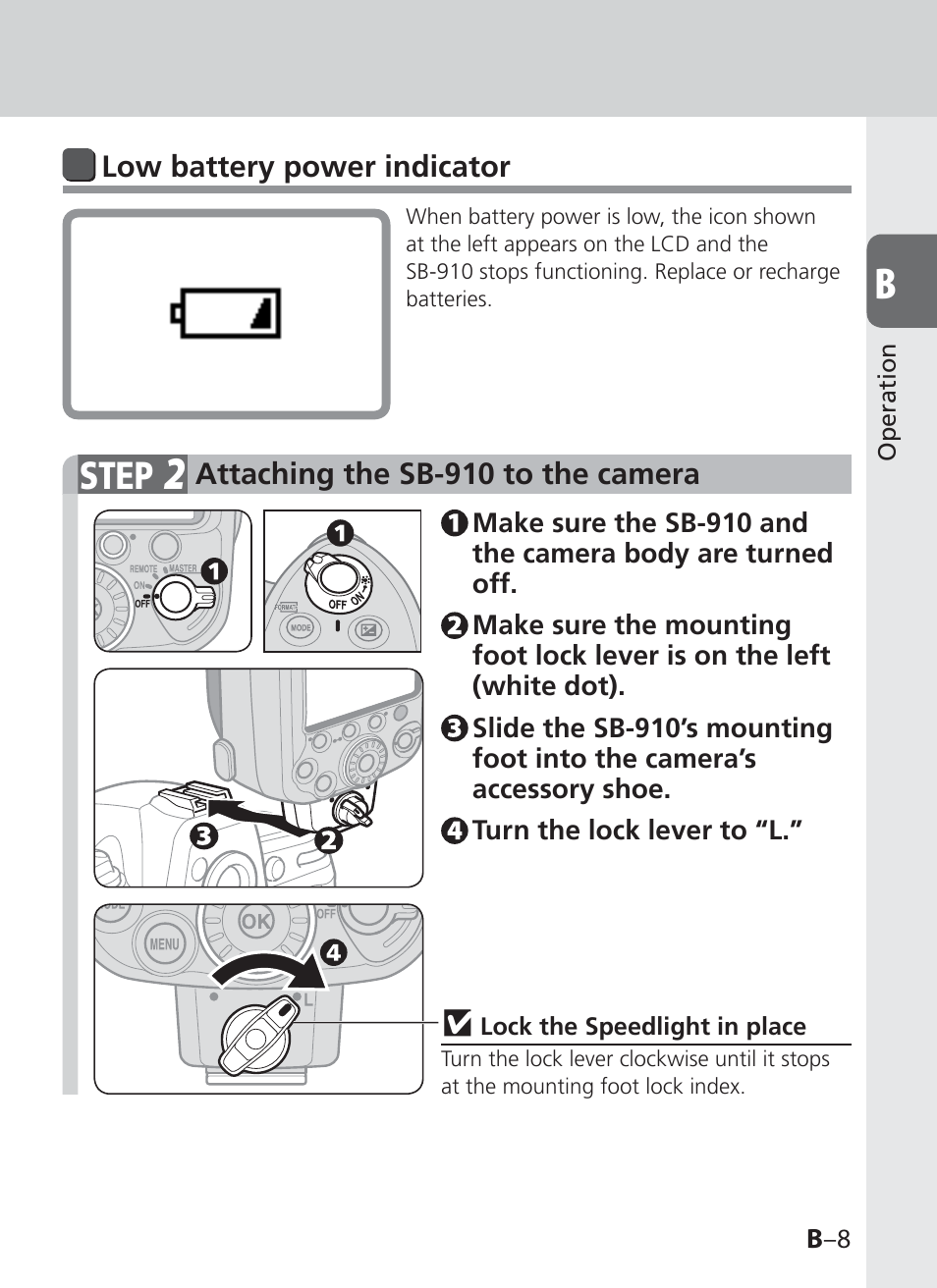 Step | Nikon SB-910 User Manual | Page 27 / 136