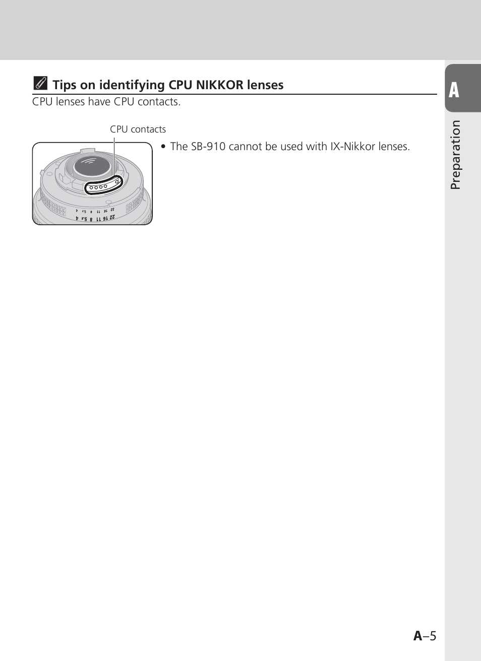 Nikon SB-910 User Manual | Page 5 / 136