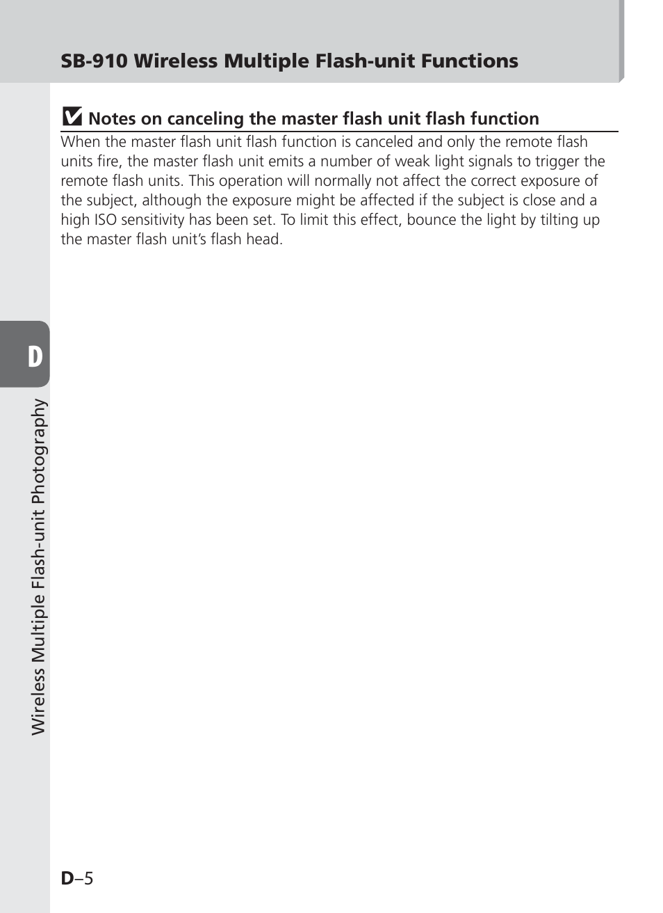 Nikon SB-910 User Manual | Page 66 / 136