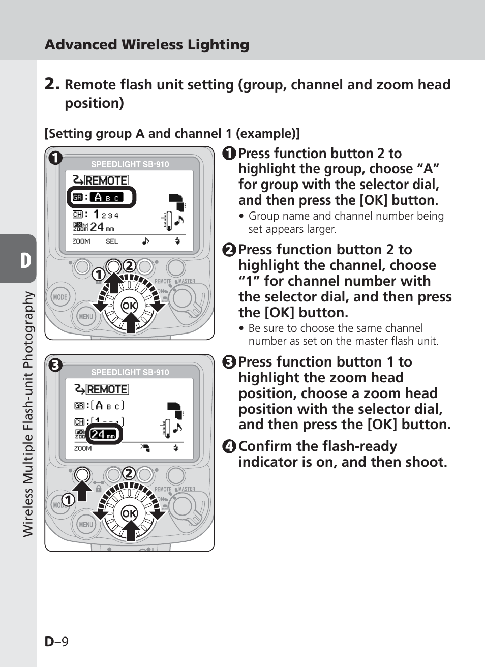 Nikon SB-910 User Manual | Page 70 / 136