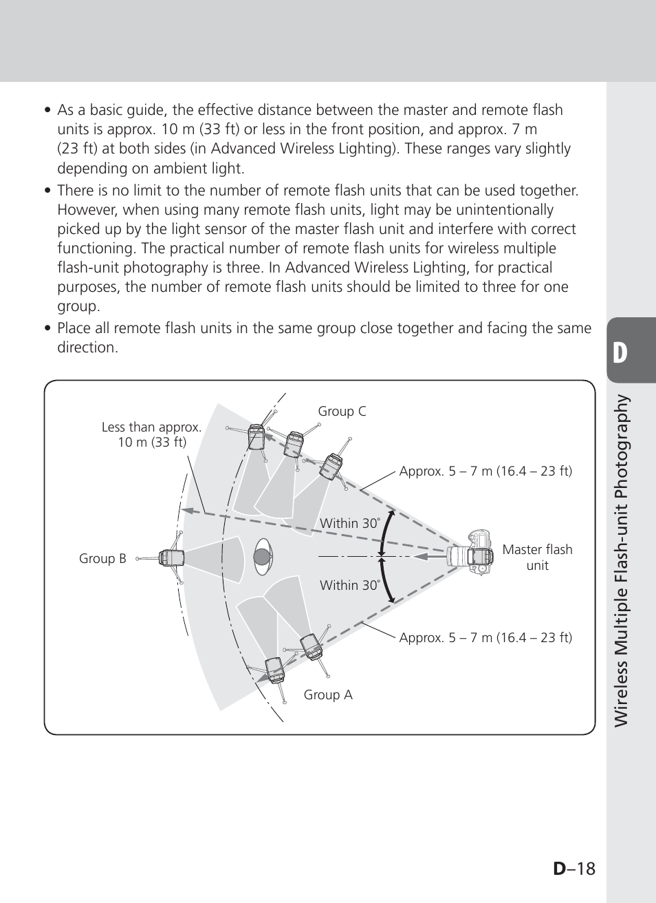 D –18 | Nikon SB-910 User Manual | Page 79 / 136