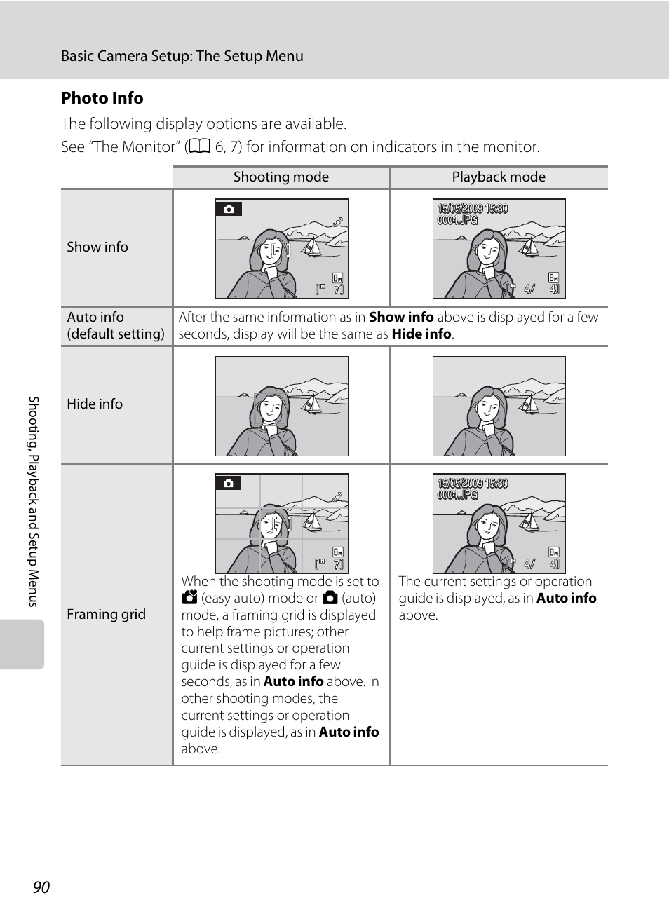 Photo info | Nikon L19 - L20 User Manual | Page 102 / 140