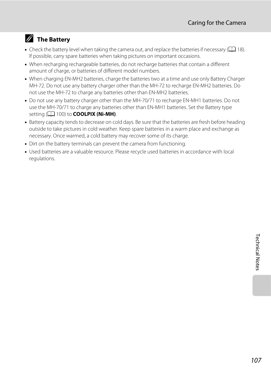 A 107, A 107) | Nikon L19 - L20 User Manual | Page 119 / 140