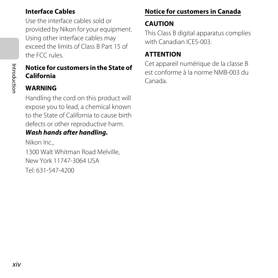 Nikon L320 User Manual | Page 16 / 204