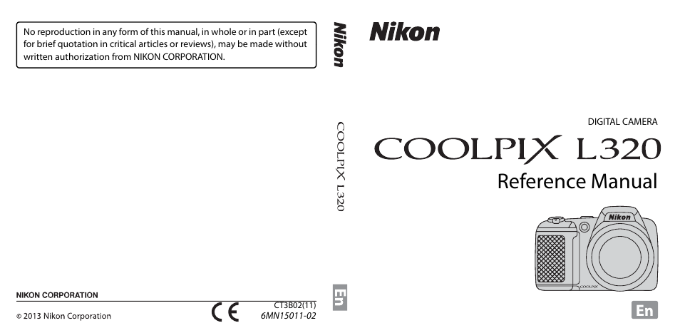Reference manual | Nikon L320 User Manual | Page 204 / 204