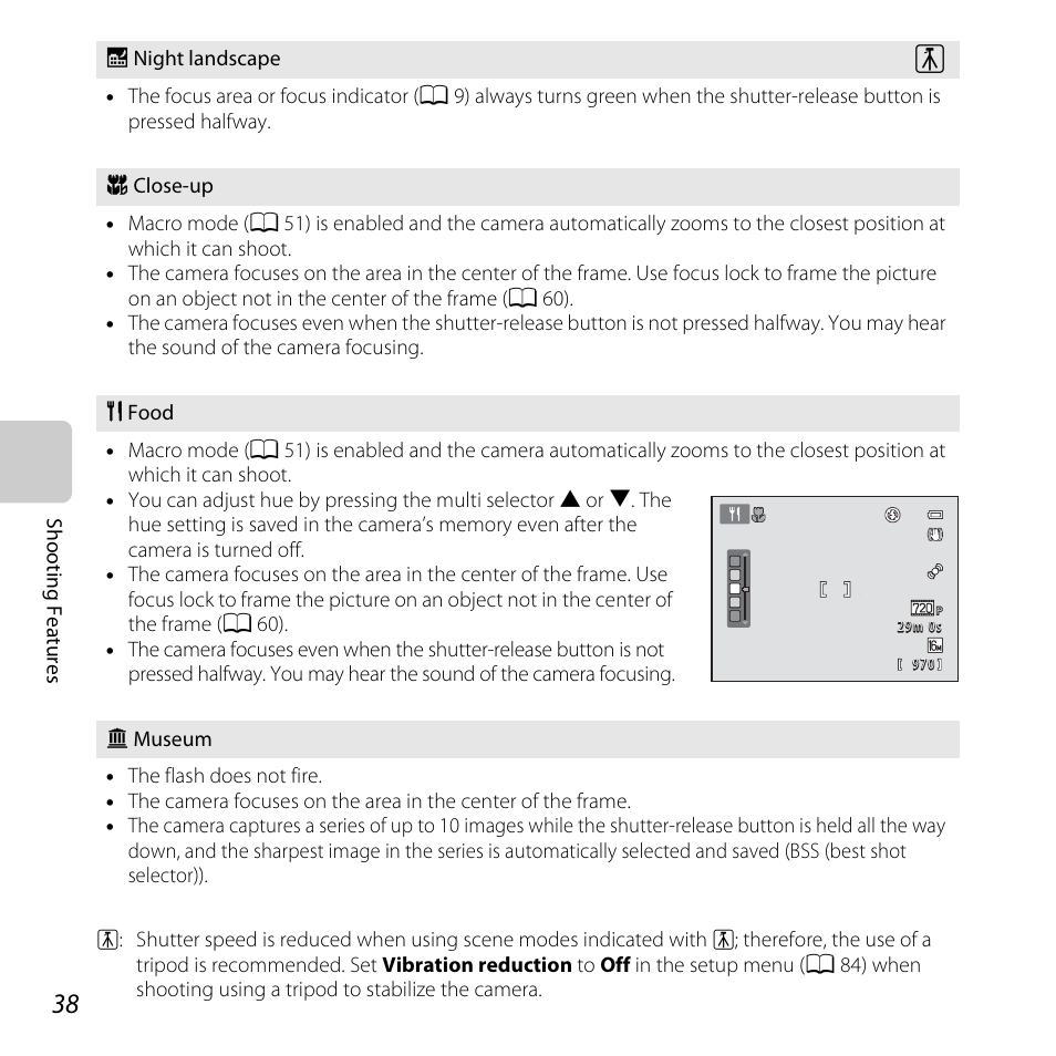 A 38) | Nikon L320 User Manual | Page 58 / 204