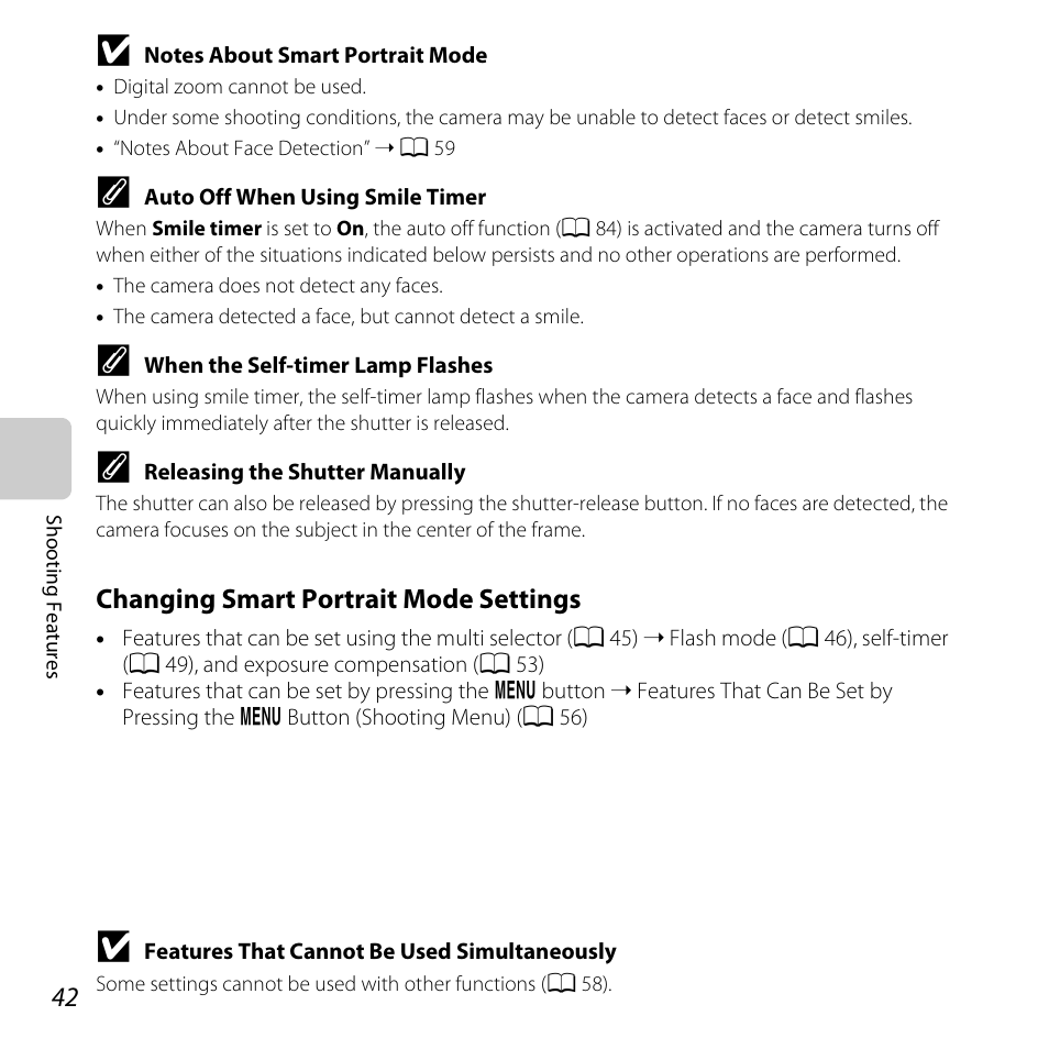 Nikon L320 User Manual | Page 62 / 204