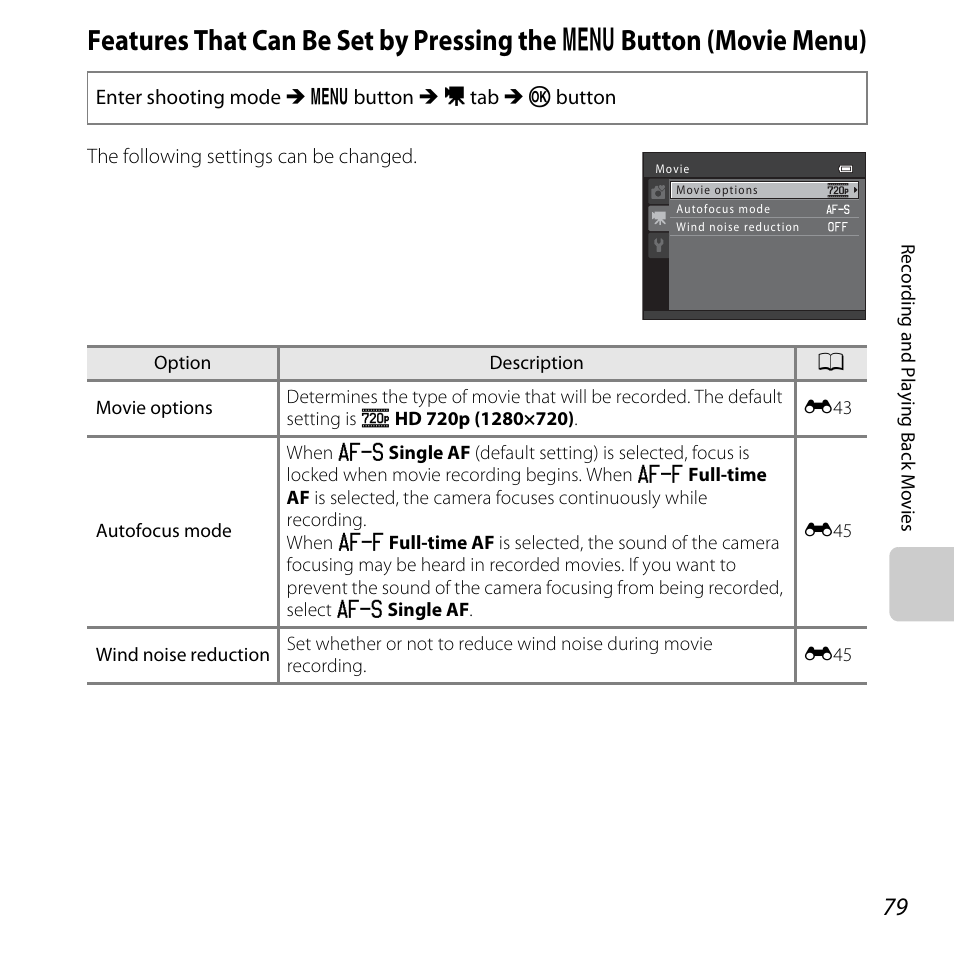 A 79), A 79 | Nikon L320 User Manual | Page 99 / 204
