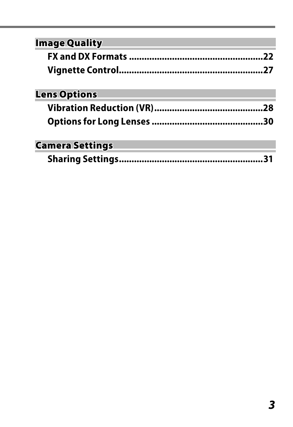 Nikon D3 User Manual | Page 3 / 32