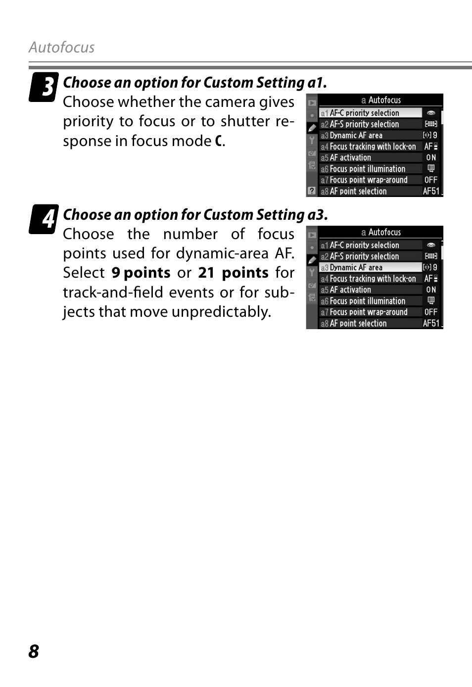Nikon D3 User Manual | Page 8 / 32