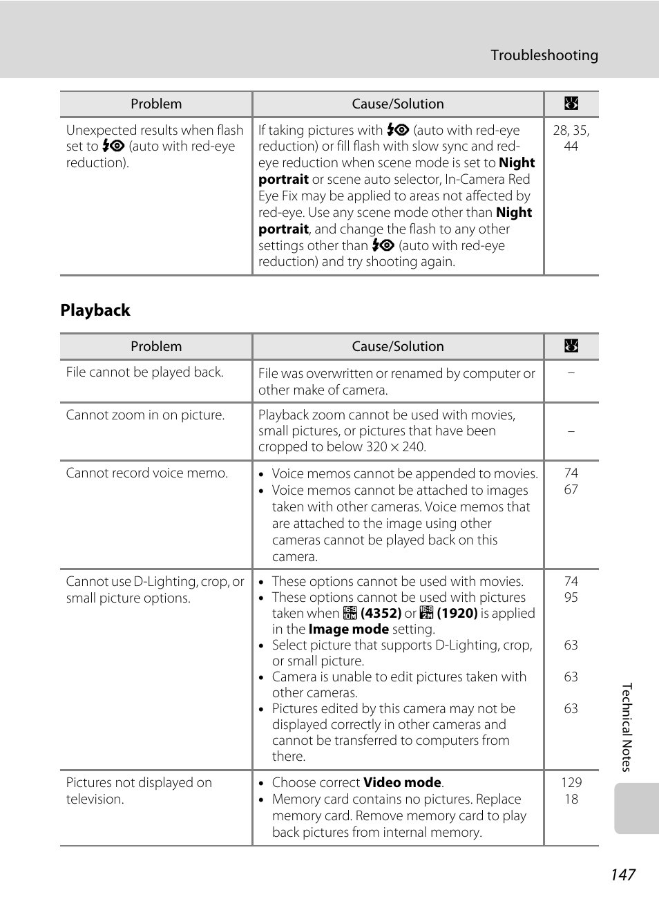 Playback | Nikon S710 User Manual | Page 159 / 172