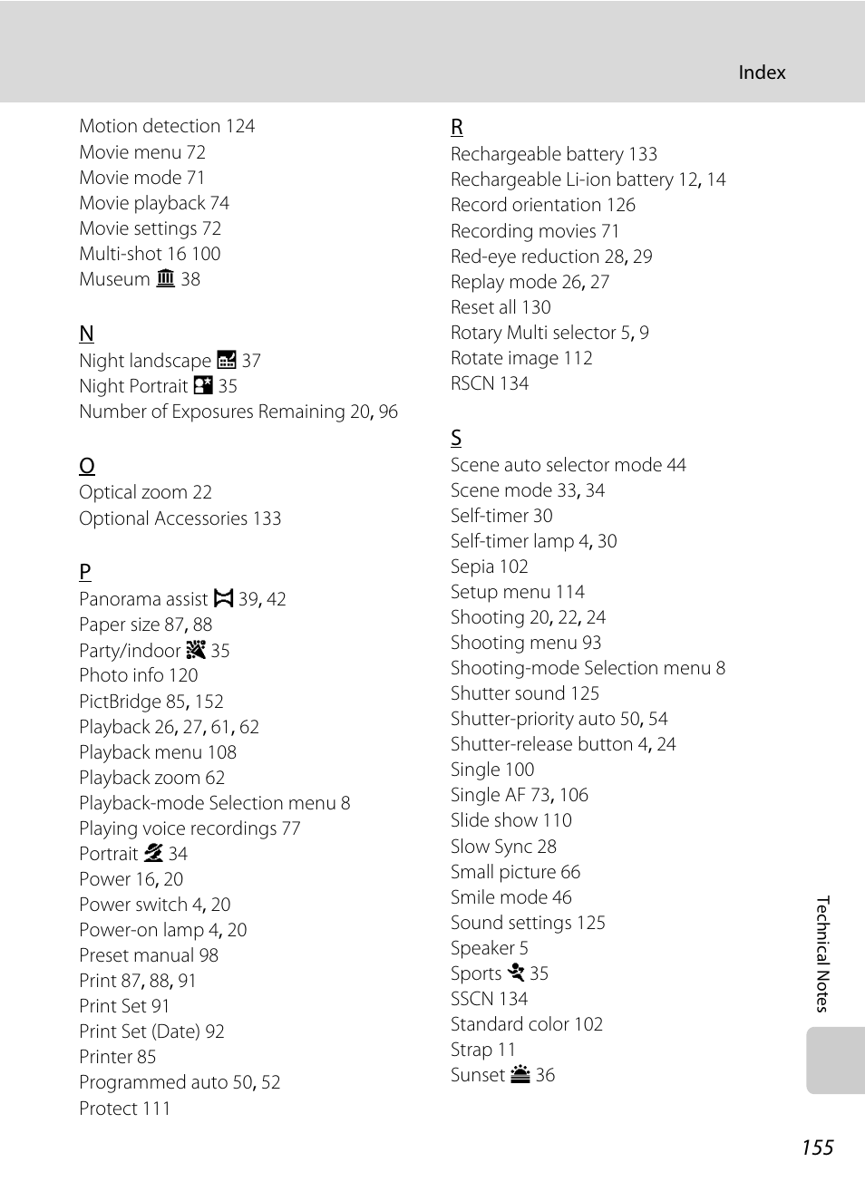 Nikon S710 User Manual | Page 167 / 172