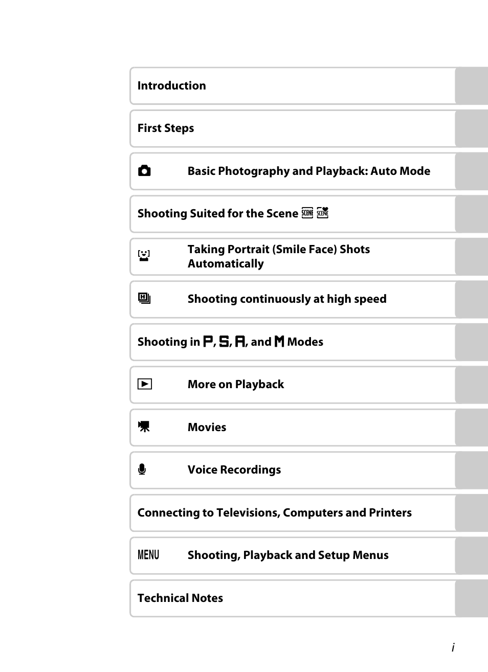 Nikon S710 User Manual | Page 3 / 172