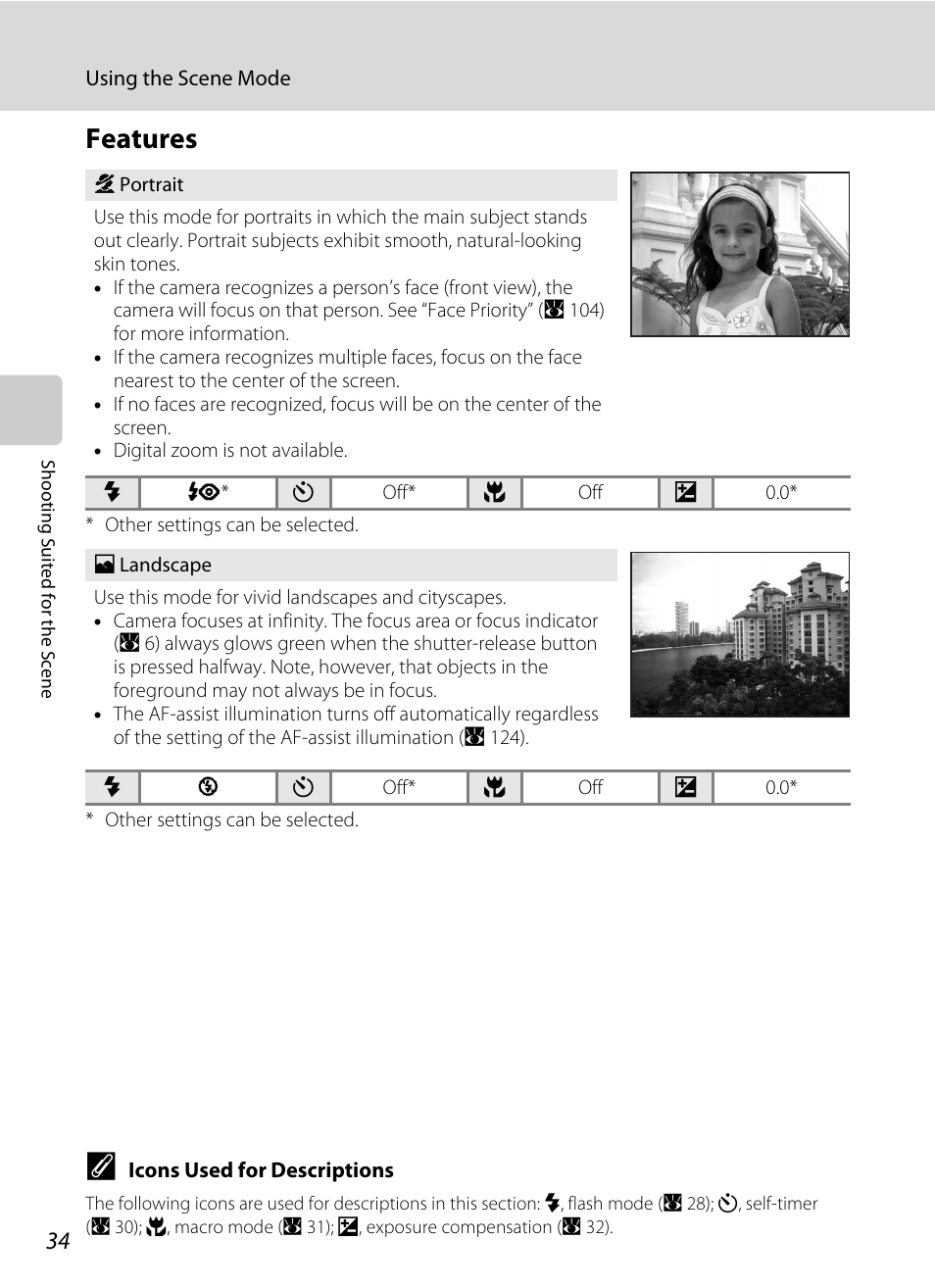 Features | Nikon S710 User Manual | Page 46 / 172