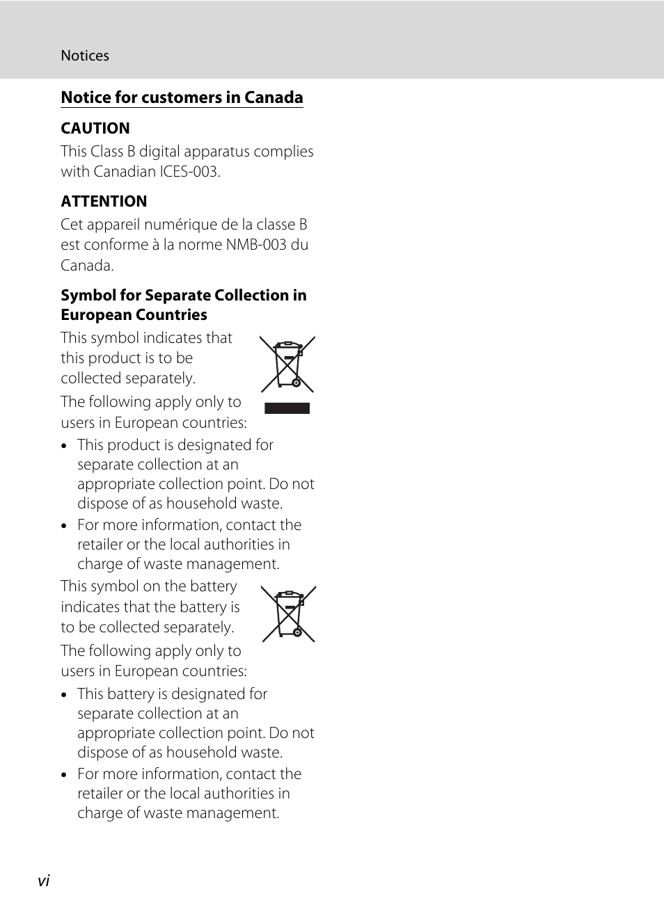 Nikon S710 User Manual | Page 8 / 172