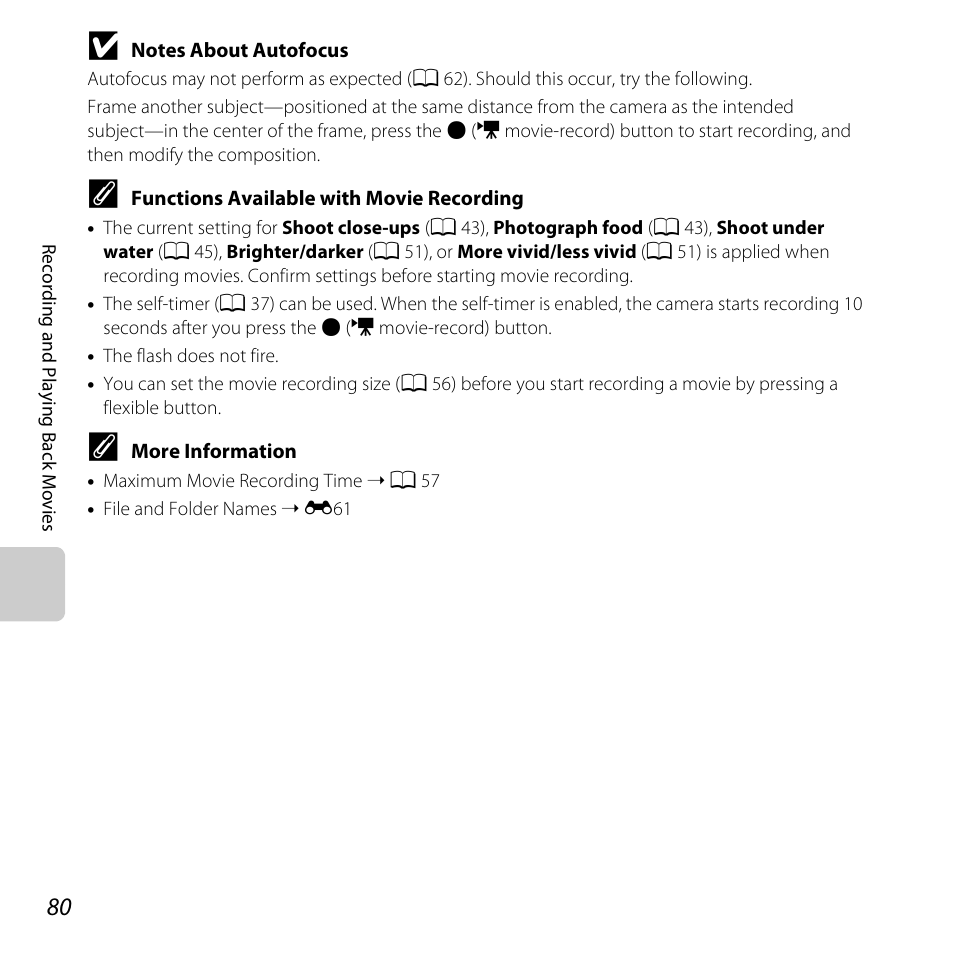 Nikon S31 User Manual | Page 106 / 208