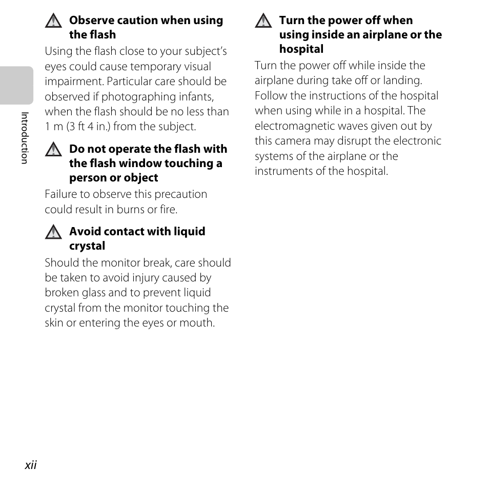 Nikon S31 User Manual | Page 14 / 208