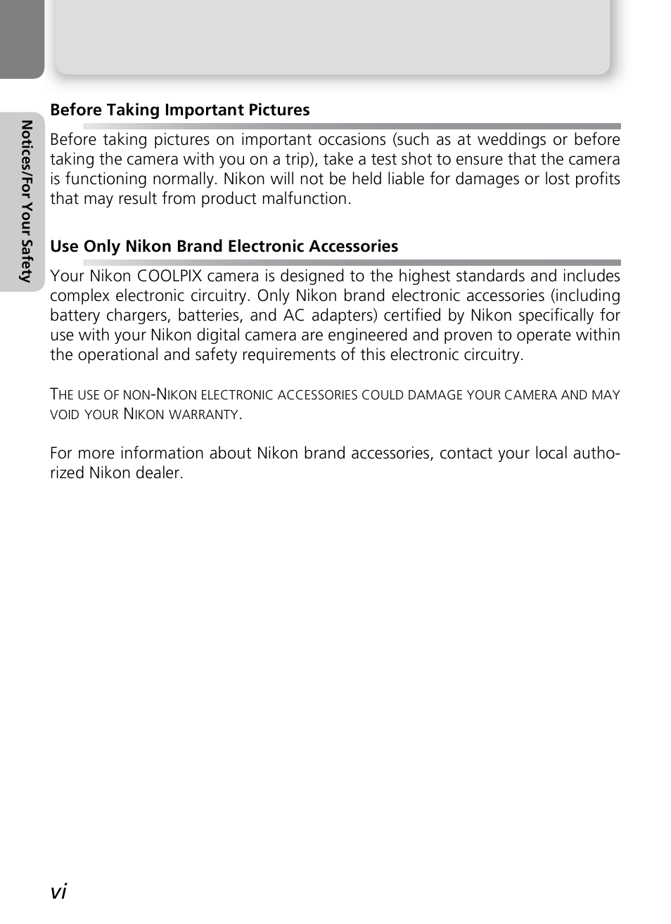 Nikon 2200 - 3200 User Manual | Page 8 / 120