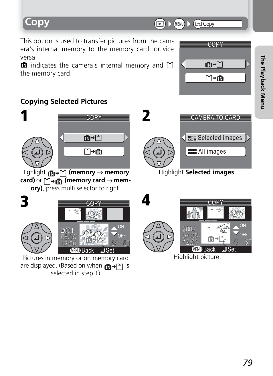 Copy | Nikon 2200 - 3200 User Manual | Page 89 / 120