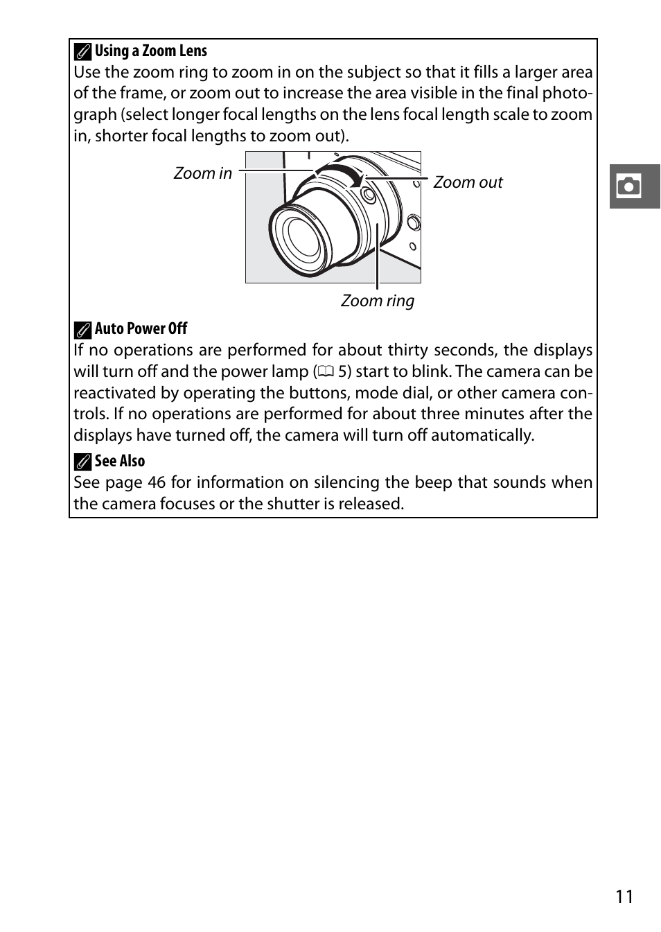 Nikon J1 User Manual | Page 23 / 88