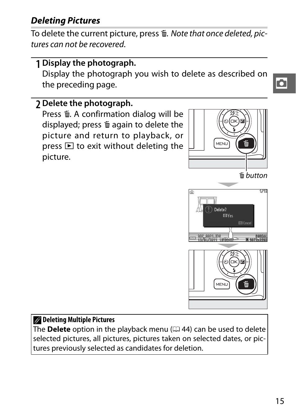 Nikon J1 User Manual | Page 27 / 88