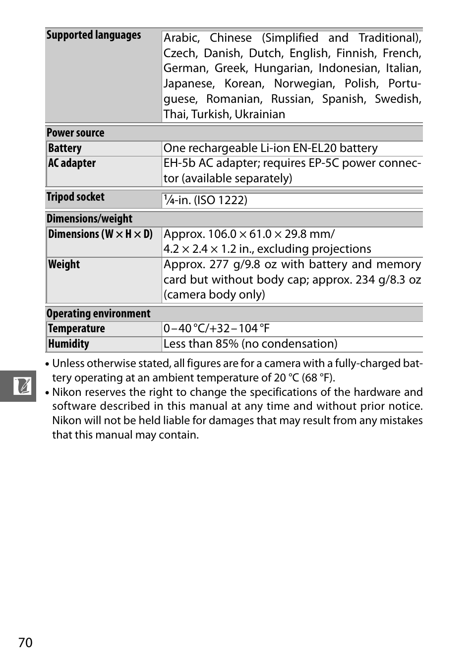 Nikon J1 User Manual | Page 82 / 88