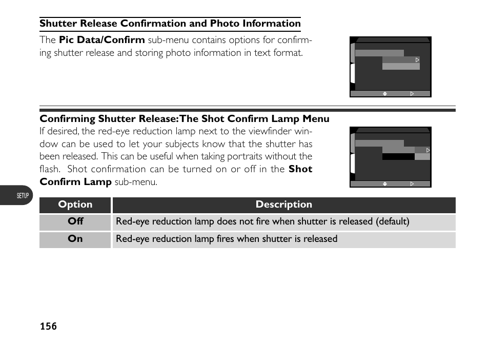 Shutter release confirmation and photo information | Nikon 880 User Manual | Page 161 / 193