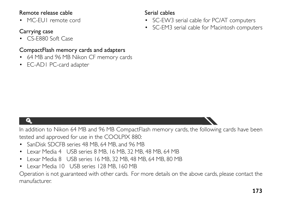Nikon 880 User Manual | Page 178 / 193