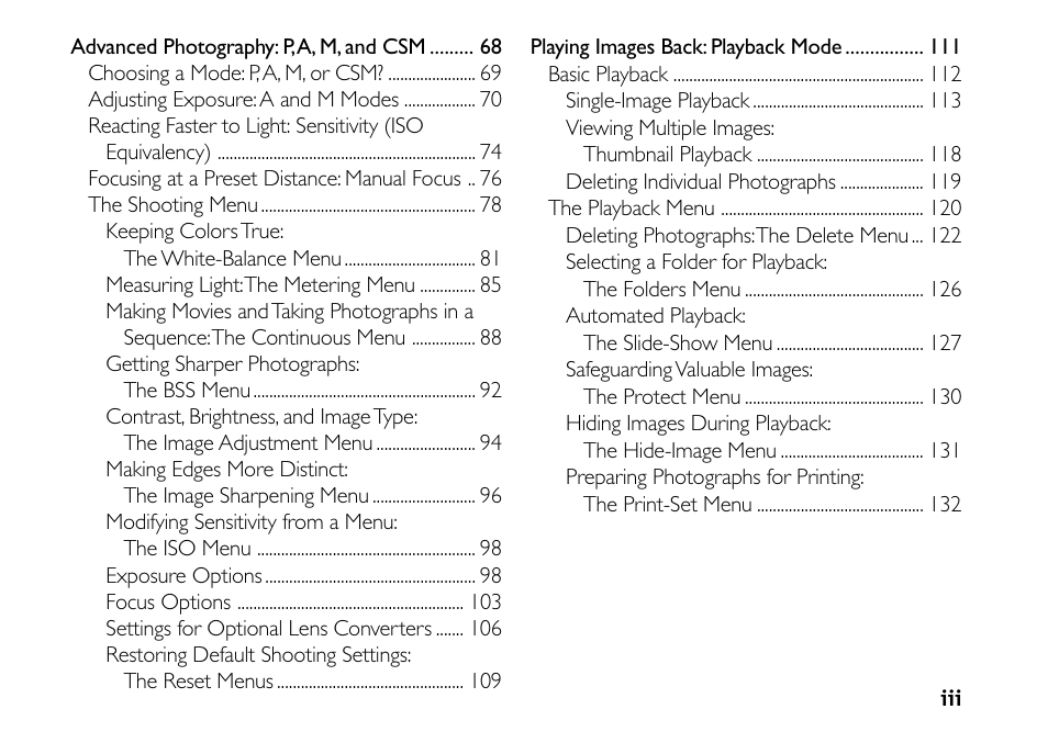 Nikon 880 User Manual | Page 4 / 193