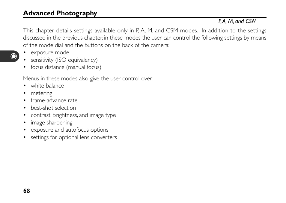 Advanced photography | Nikon 880 User Manual | Page 73 / 193