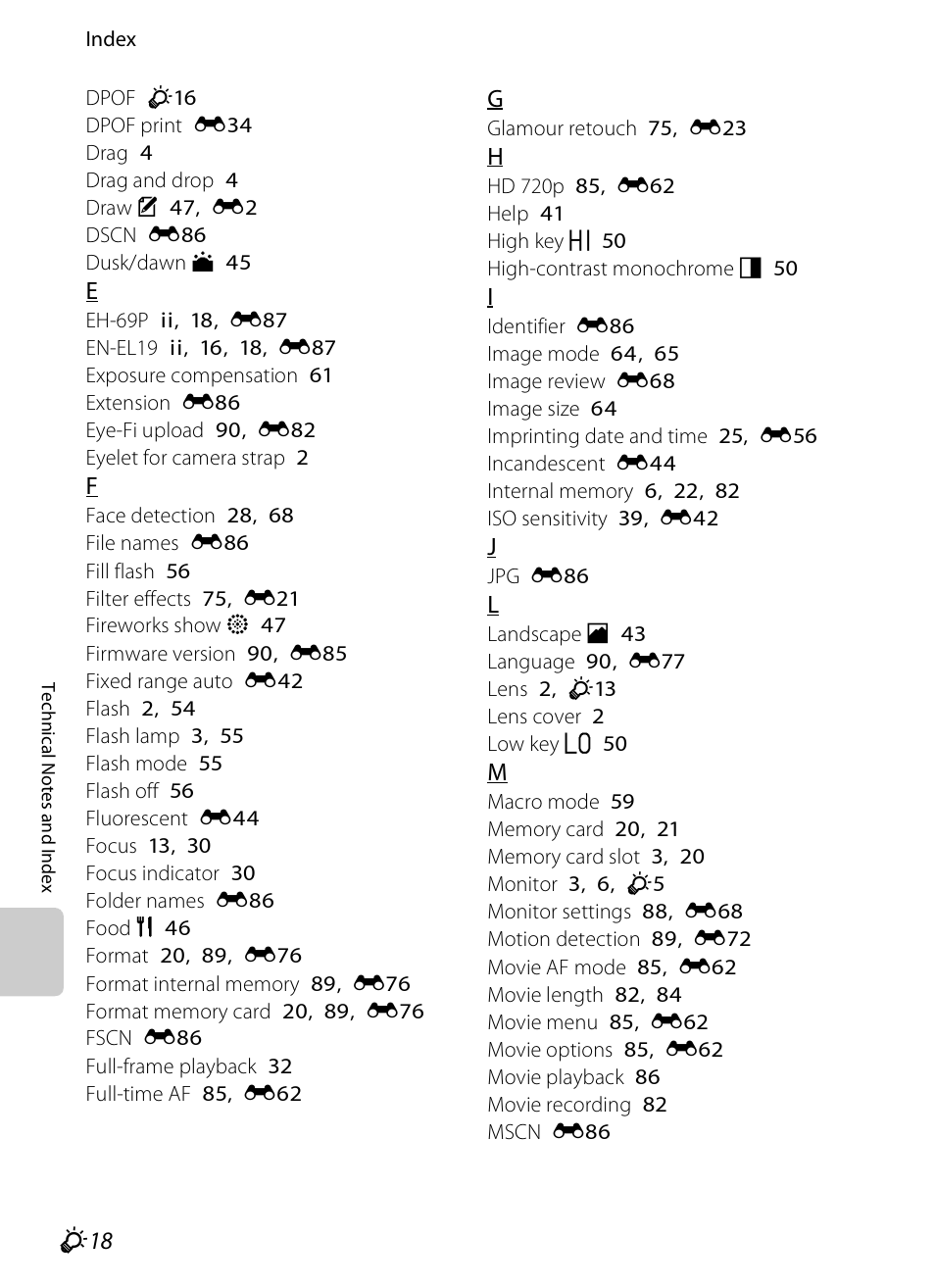 Nikon S4300 User Manual | Page 218 / 224