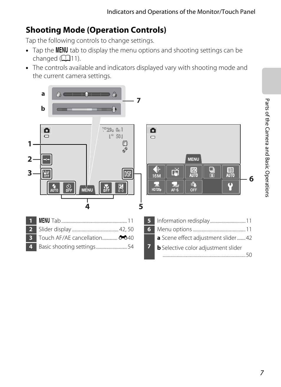 Shooting mode (operation controls) | Nikon S4300 User Manual | Page 25 / 224