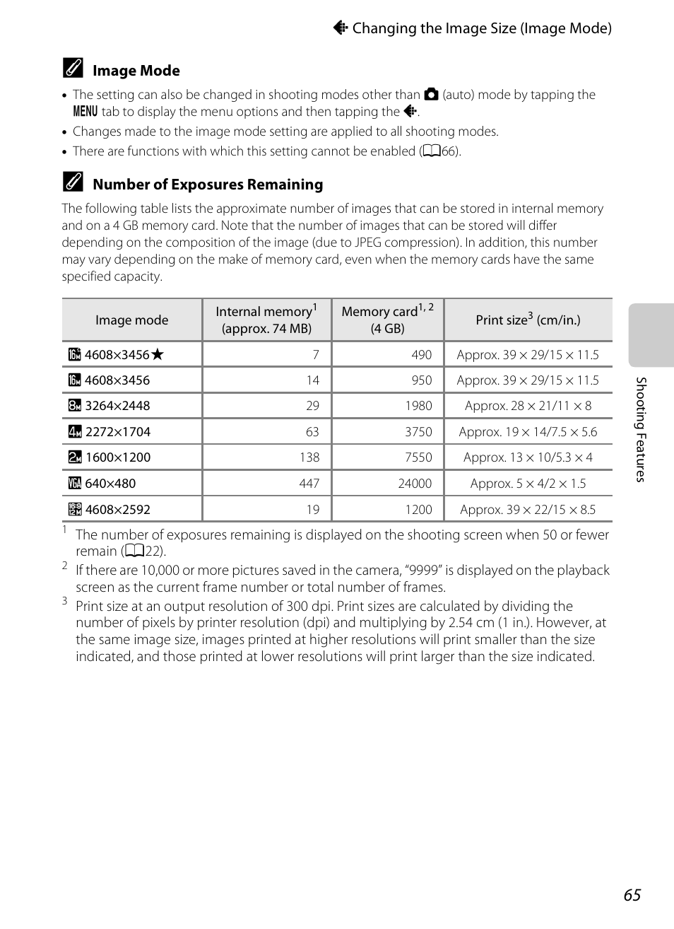 A65) | Nikon S4300 User Manual | Page 83 / 224