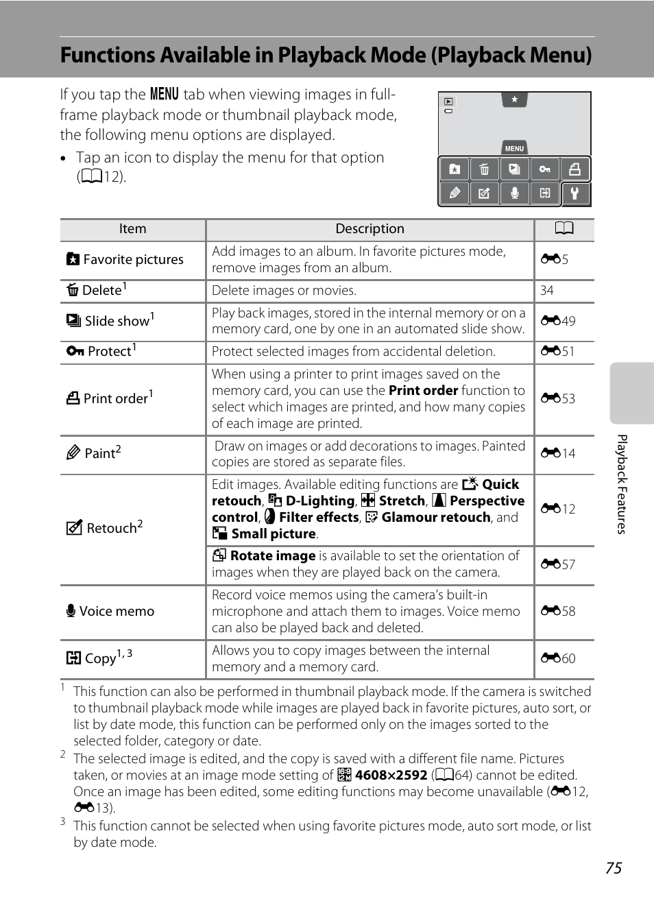 A75) | Nikon S4300 User Manual | Page 93 / 224