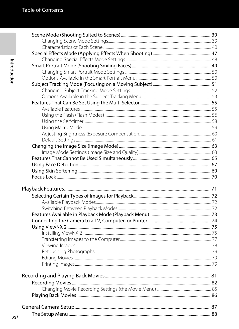 Nikon S6200 User Manual | Page 14 / 212