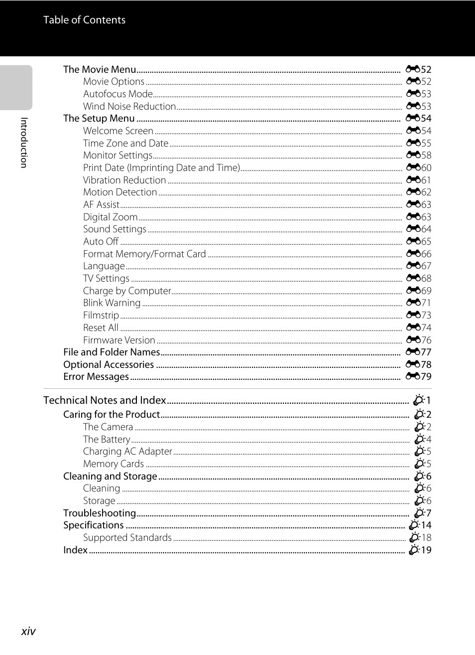 Nikon S6200 User Manual | Page 16 / 212