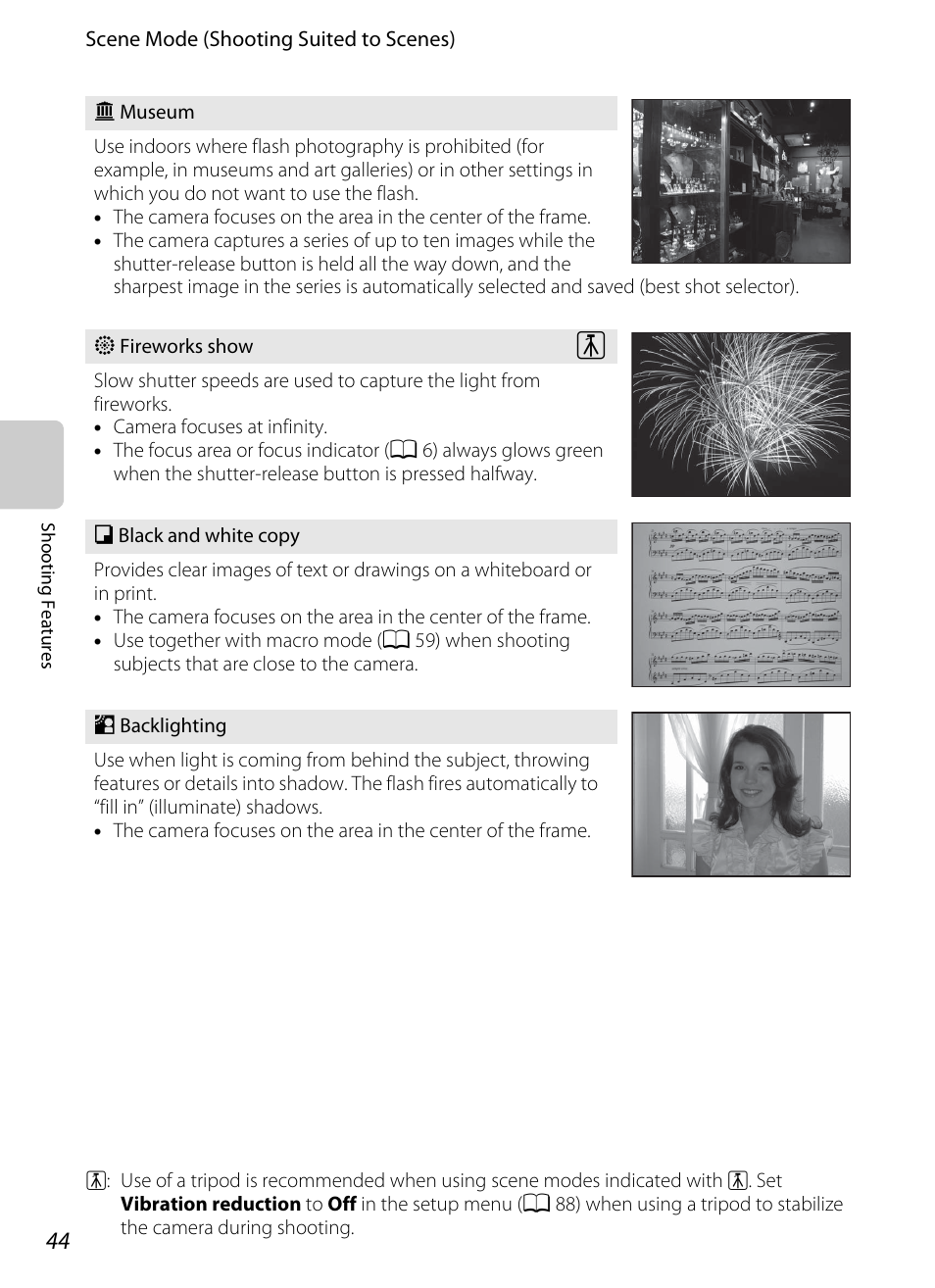 A 44, A 44) | Nikon S6200 User Manual | Page 60 / 212