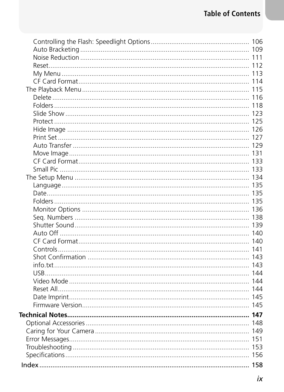 Nikon 5400 User Manual | Page 11 / 173