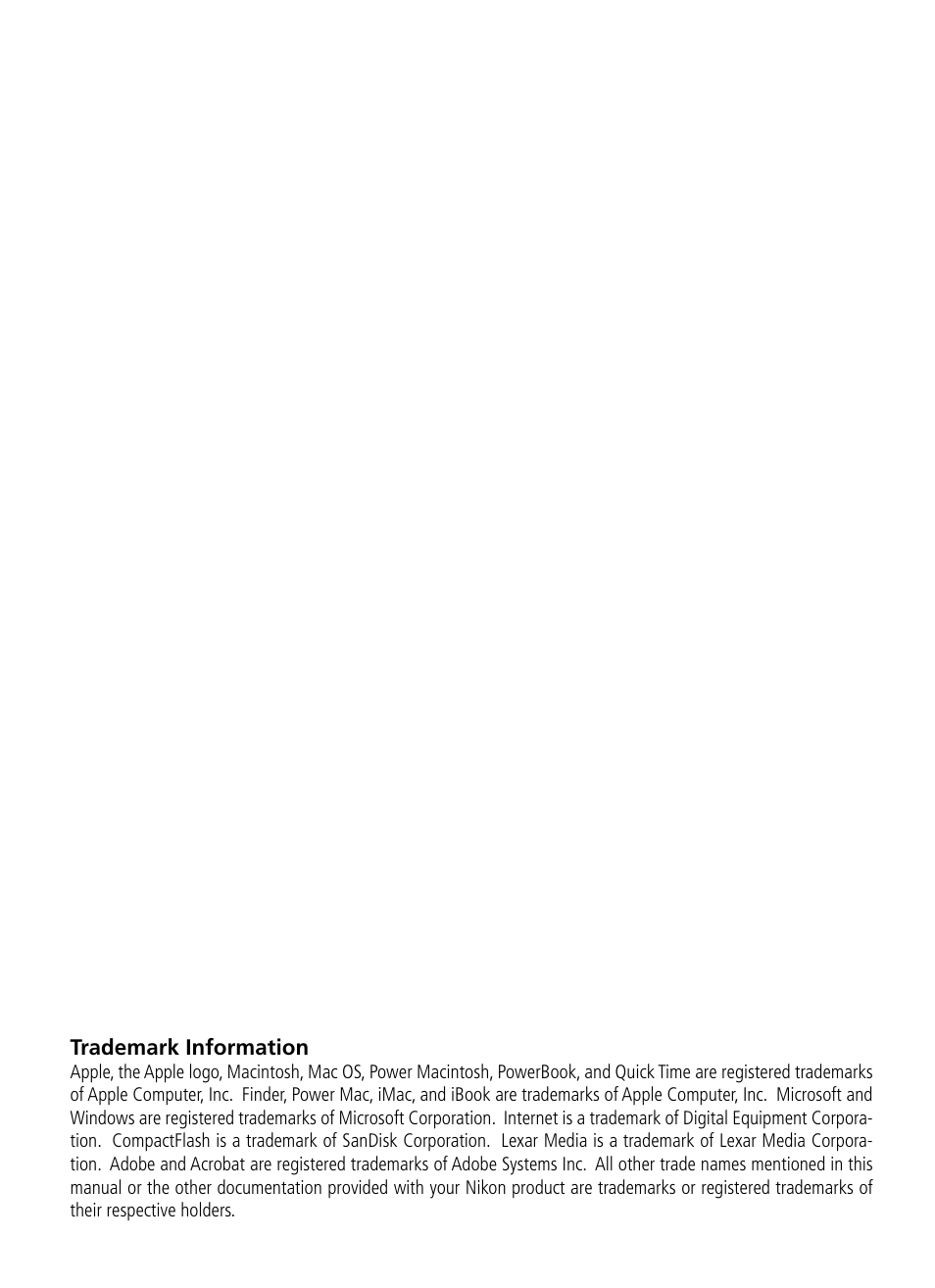 Nikon 5400 User Manual | Page 2 / 173