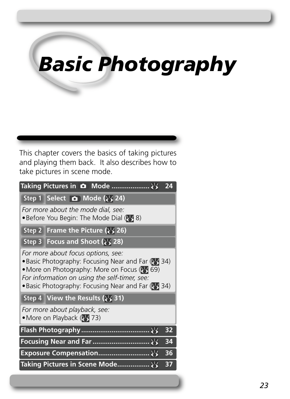 Basic photography | Nikon 5400 User Manual | Page 35 / 173