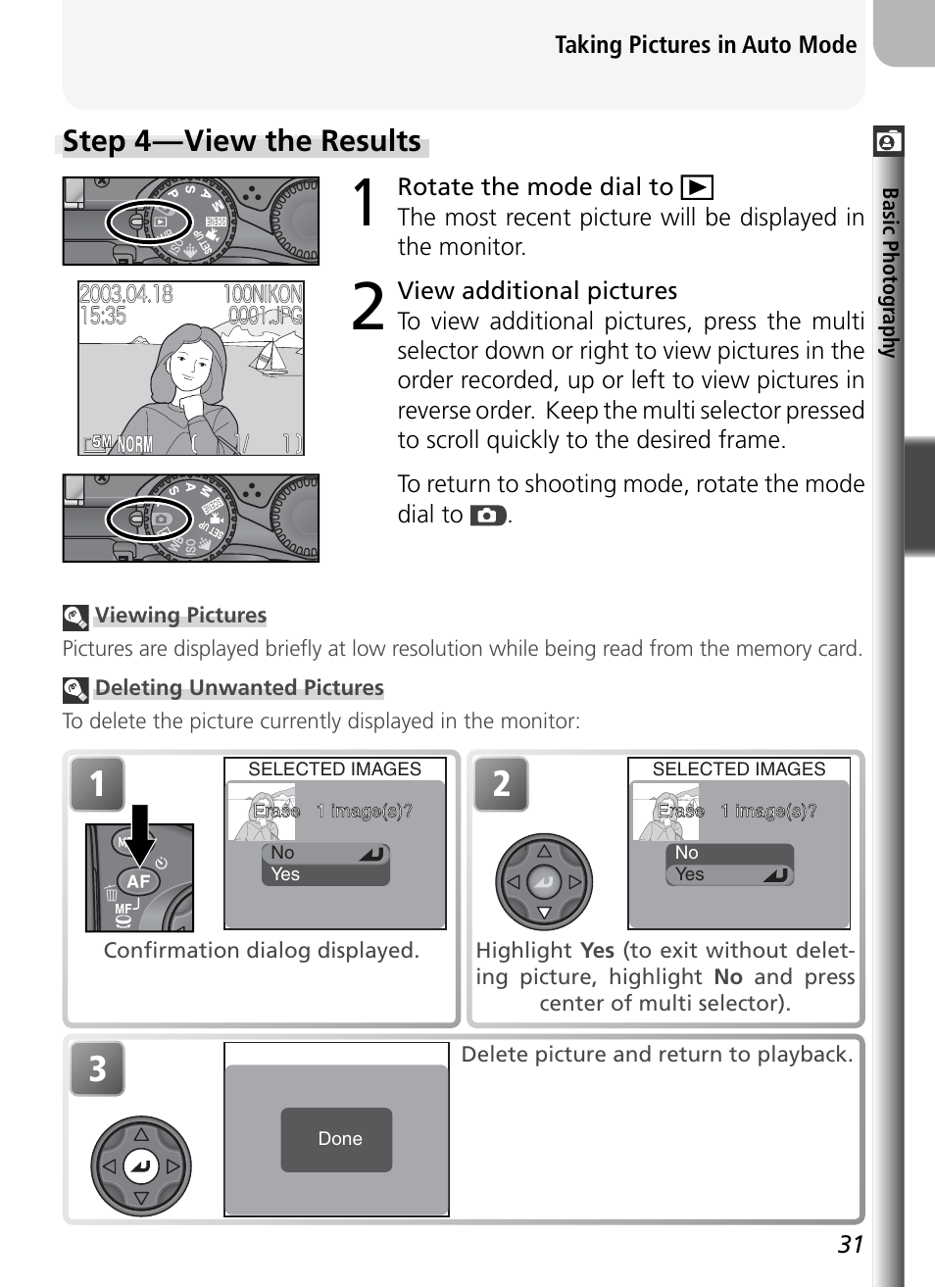 Step 4 — view the results | Nikon 5400 User Manual | Page 43 / 173